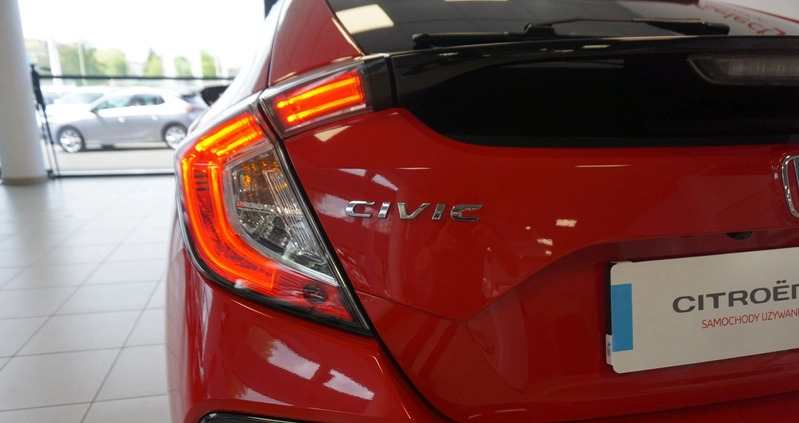 Honda Civic cena 67900 przebieg: 83046, rok produkcji 2018 z Sierpc małe 379
